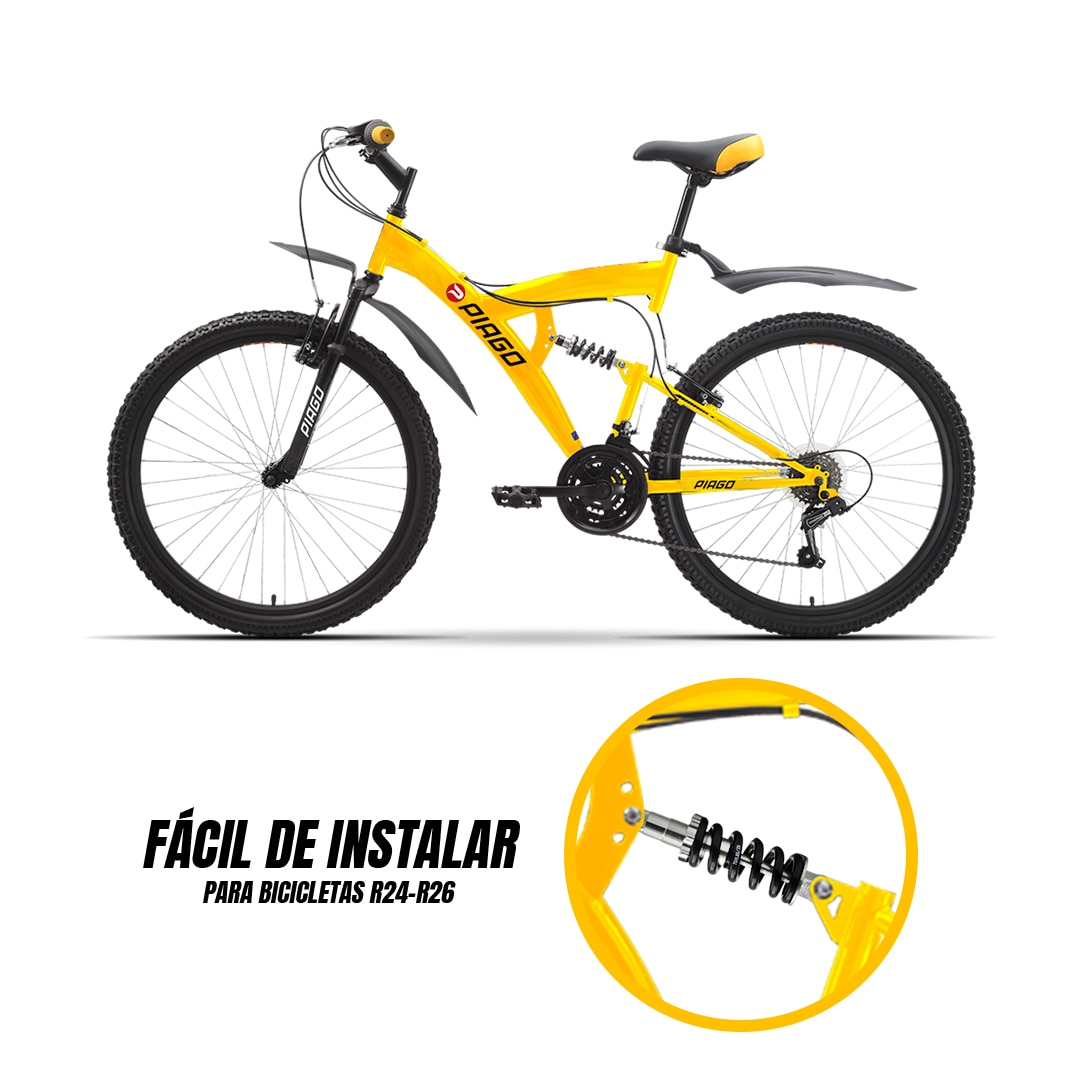 Amortiguadores Para Bicicletas Bicicleta Plegable Amortiguador De