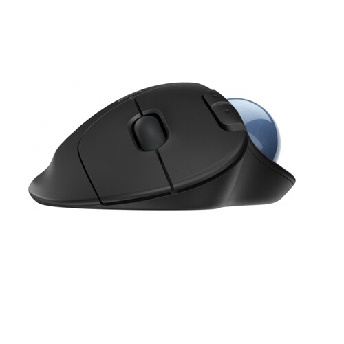 Mouse Trackball Inalámbrico Logitech Ergo M575 Negro