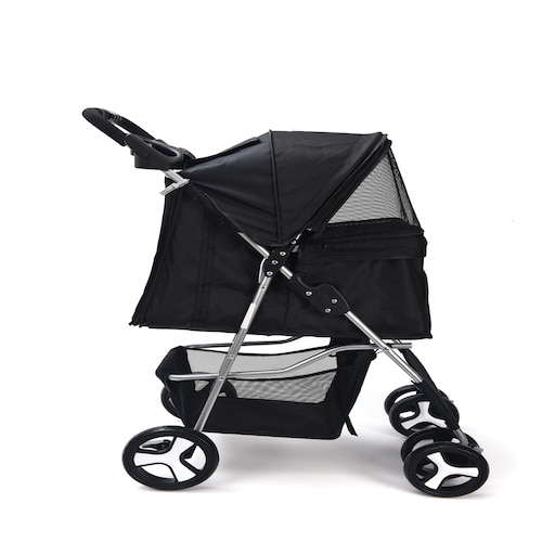 Carriola Transportadora Plegable Para Perro Gatos Mascotas