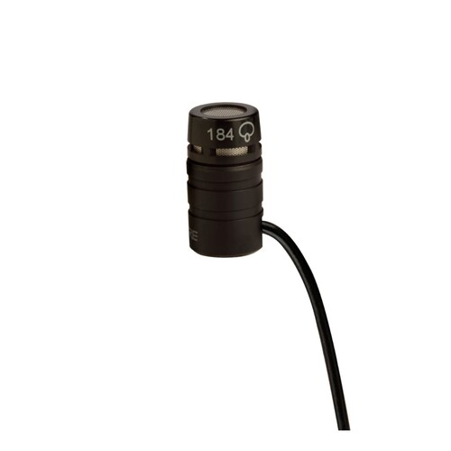 Micrófono lavalier SHURE WL184 Negro / Supercardioide