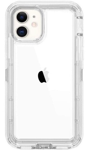 funda uso rudo para IPhone 8 plus tipo otherboox transparente proteccion maxima calidad premium 