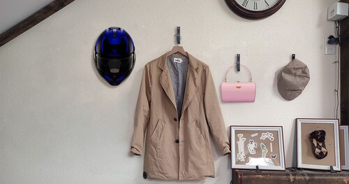 Soporte  Perchero de Pared para Casco