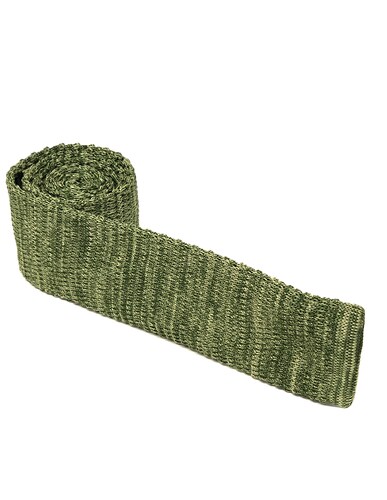 Corbata Tejida Verde Oliva Caballero Hombre Sarosa