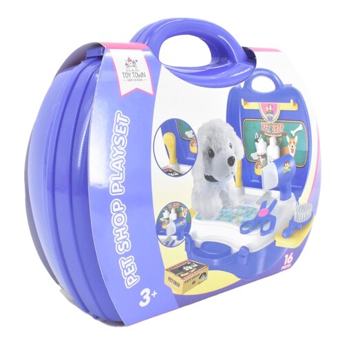 Set Maletin Veterinario Toy Town 16 Piezas.