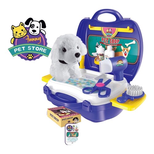 Set Maletin Veterinario Toy Town 16 Piezas.