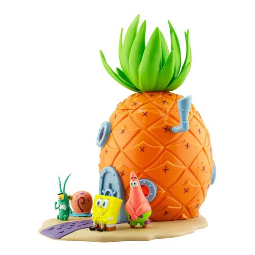 Bob Esponja Al Rescate Casa De Piña 4 Personajes Bob Esponja