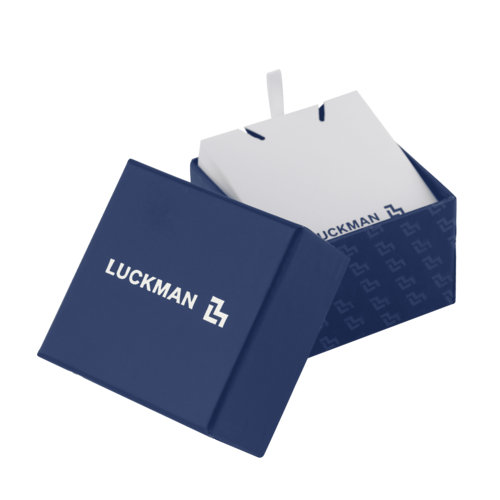 LUCKMAN Anillos Hombre Giratorios, Anillo Anti Ansiedad de Acero Inoxidable con Baño de Oro 18k - Modelo Elvis