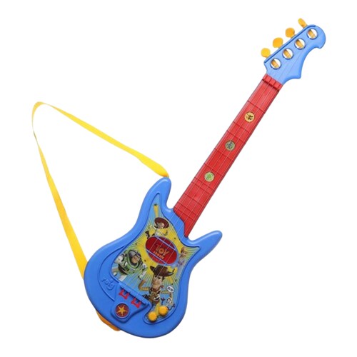 Guitarra Micrófono Y Amplificador Infantil Disney Toy Story.