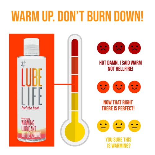 Lubelife Warming  Lubricante Efecto Caliente 240ML