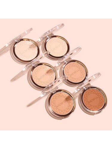 Polvo compacto a prueba de agua Moira Cosmetics Deep