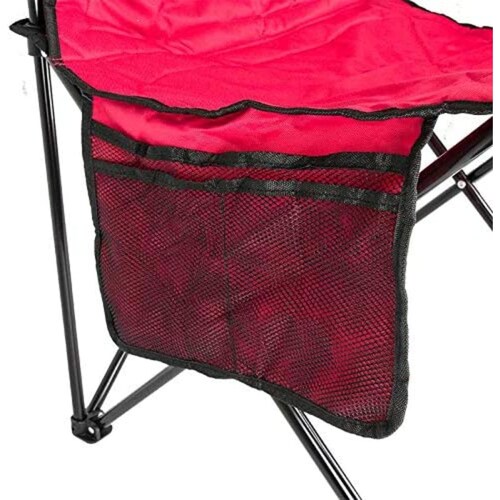 Silla Plegable coleman Extra Grande C/ Hielera Roja