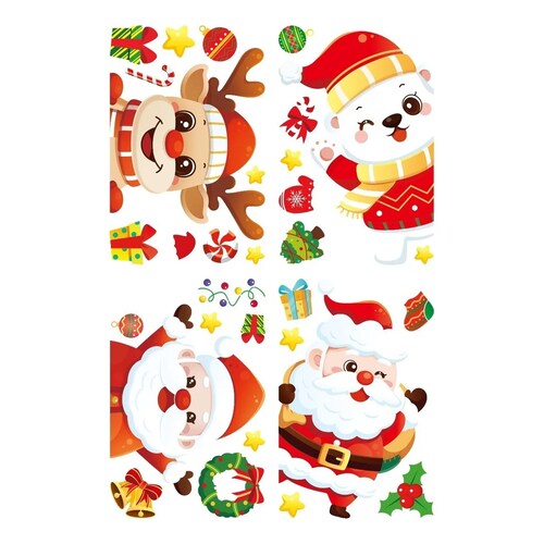 Pegatinas Para Ventana De Navidad decoraciones Navideñas.