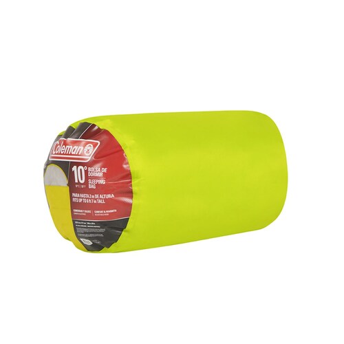 Bolsa Sleeping  Bag Coleman Capucha Ajustable Verde