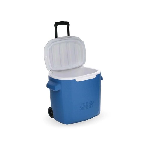 Hielera Con Ruedas Coleman 26 Litros Para 39 Latas Retráctil Ocean