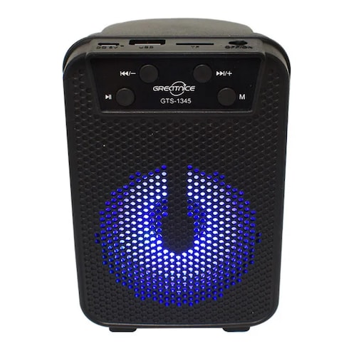 Bocina Bluetooth GTS-1345 Recargable Inalambrica Con Ranura Usb