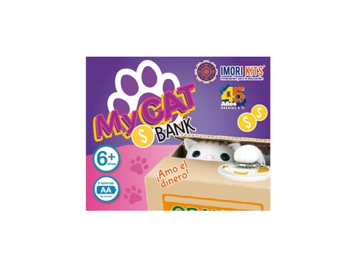 ALCANCIA GATO ROBA MONEDAS