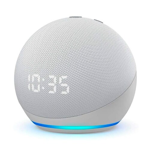 Bocina Inteligente Echo Dot 4th Gen Con Asistente Virtual 110V/240V Bluetooth