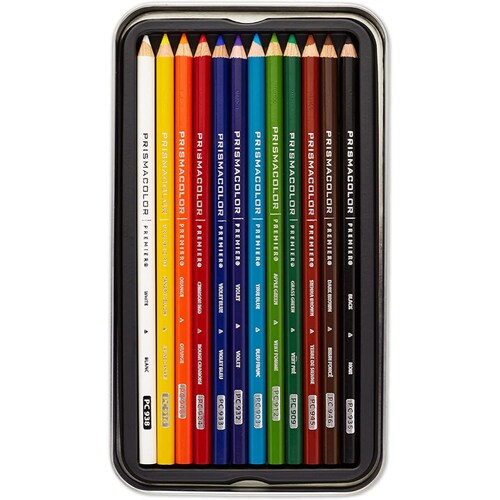 Colores Prismacolor Premier 12 Colores Estuche Metalico
