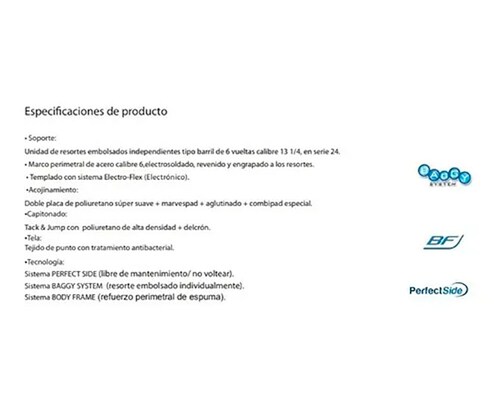 Colchon King Size Quebec America Resortes Independientes