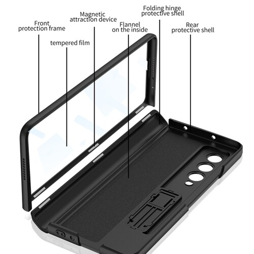 Funda Samsung Galaxy Z Fold 4 BLACK MAGNETICA