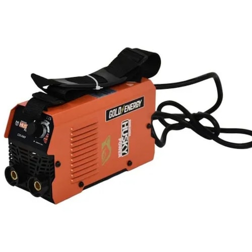 Soldadora inverter Swedish Husky Power HKS125 naranja y negra 60Hz 110V