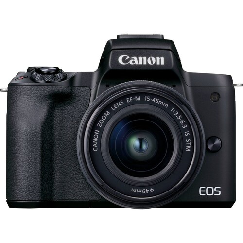 canon cámara eos m50 mark ii ef-m 15-45mm