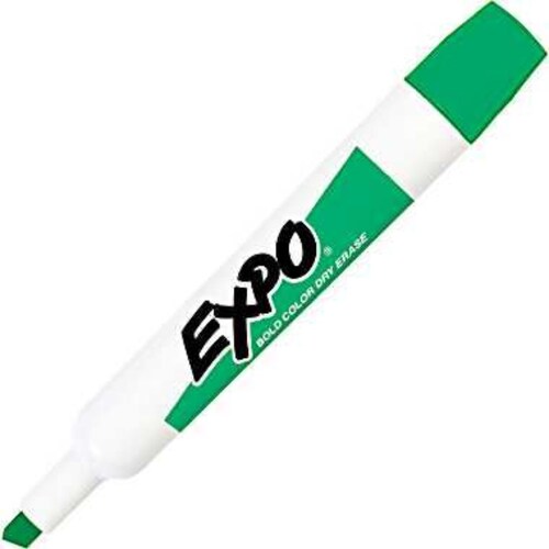 Marcador Borrable Expo Verde CJX12