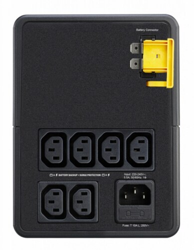 UPS de línea interactiva APC by Schneider Electric Back-UPS - 1.20kVA/650W - AVR - 8Hora(s)  