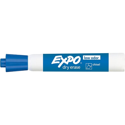 Marcador Borrable Expo Azul CJX12