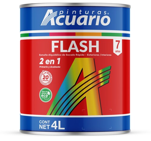 Pintura Flash Color Azul Holandés Acuario 4 Lt Ea42840
