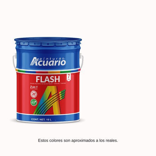 Pintura Flash Color Blanco Acuario 19 Lt Ea40090