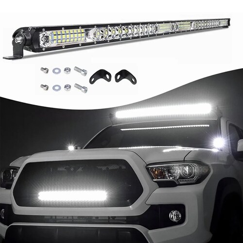 Barra De Luz Led 20 Pulgadas 52 Led 156w Jeep 4x4 Universal