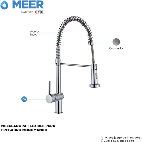 Kit de Tarja Doble de Acero Inoxidable con Mezcladora Monomando y Escurridor de Platos – Ideal para Cocinas Modernas y Espaciosas