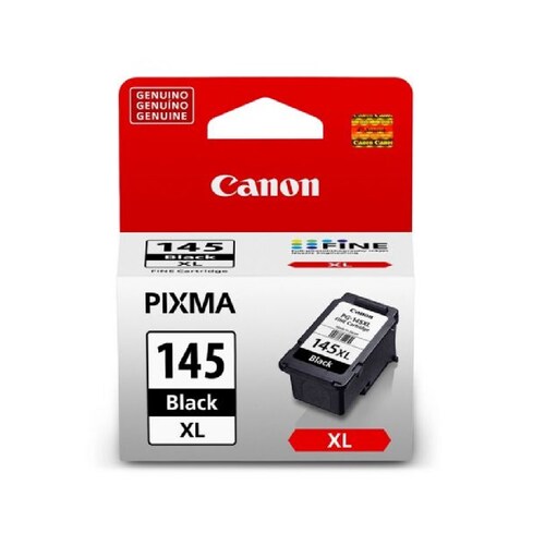 canon cartucho de tinta pg-145 xl negro 12ml alto rendimiento de 300 págs para mg2410