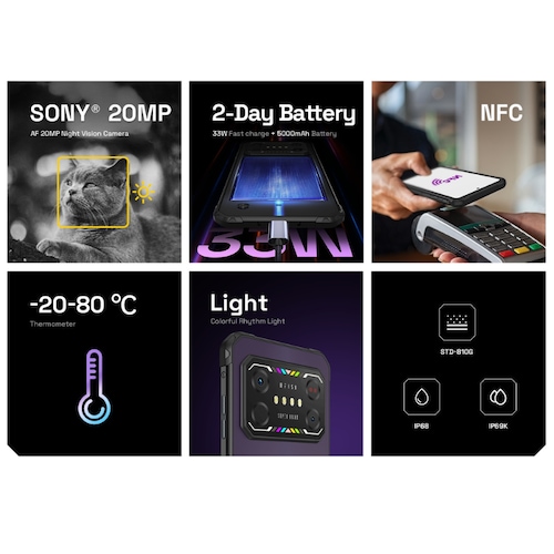 lllF150 Air1 Ultra 8/256GB Marco Magnesio y Titanio 6.8" FHD + 120Hz 
