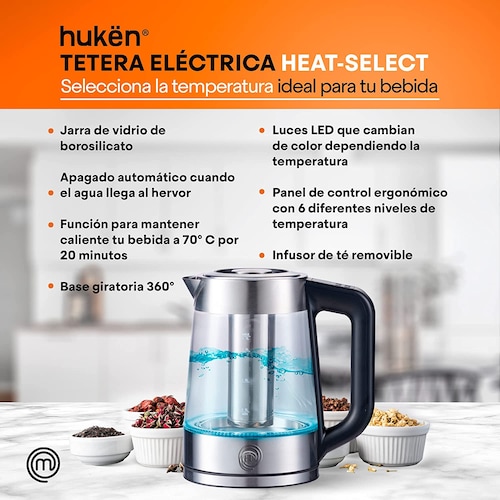 Tetera Eléctrica Heat-Select 