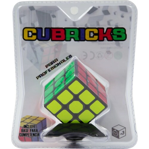 Cubos Rubik 3x3 Uso Profesional. Lubricado