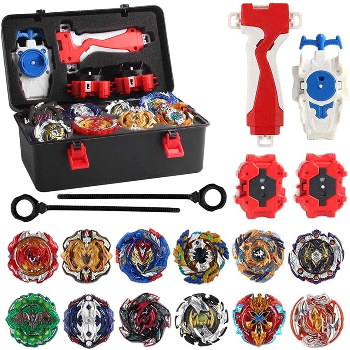 Juego De 12 Piezas Beyblade Burst Set De Juguetes De Batalla