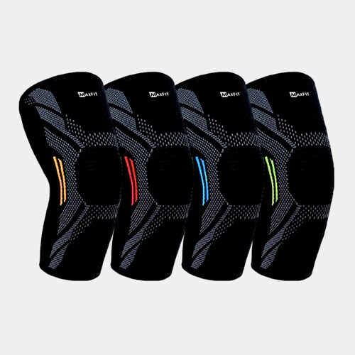 Par de  Codera Elastica Compresion Deportiva Lesion Maxfit Hz006