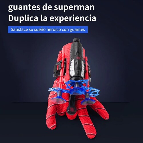 Guantes De Spiderman Para Niños Juguetes Plástico Lanzador