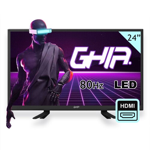 Pantalla Smart Ghia HD 720P 24 Pulgadas