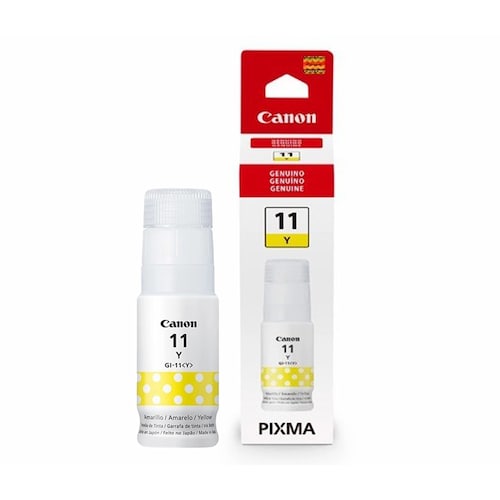 canon kit de relleno de tinta canon gi-11y - amarillo - inyección de tinta - 7700 páginas - 70 ml - 1 paquete