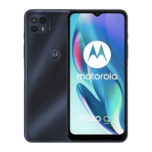 Celular Motorola Moto G50 5G 128GB 4GB Azul XT2143-1 Desbloqueado