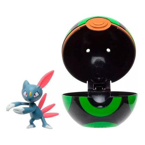 Pokemón Sneasel + Dusk Ball Pokebola