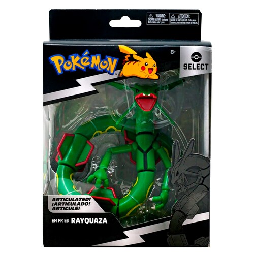 Pokemón Rayquaza Articulado Selec.