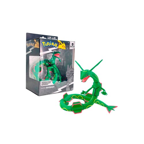 Pokemón Rayquaza Articulado Selec.