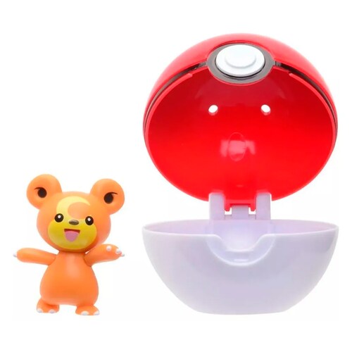 Pokemón Teddiursa + Pokebola
