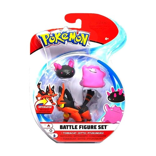 Pokemon Torracat, Ditto, Pyukumuxu