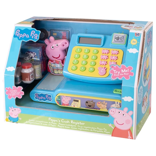 Peppa pig set de juego caja Registradora.