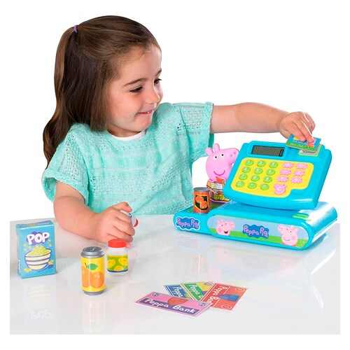 Peppa pig set de juego caja Registradora.